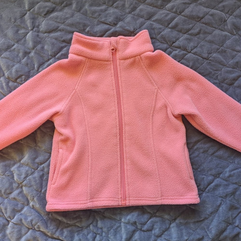 Toddler Fleece Pink Jacket 4T